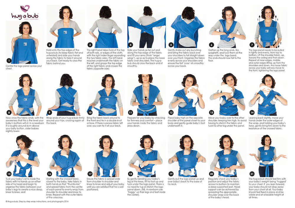 Hug A Bub Instructions Baby Carriers Australia