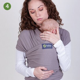 How to put on 2024 a boba baby wrap